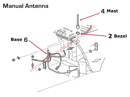 1993 Corvette Antenna Wiring Diagram